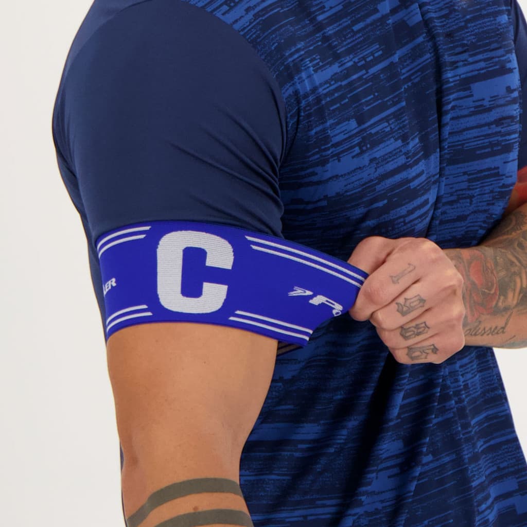 Faixa de Capitão Poker Azul