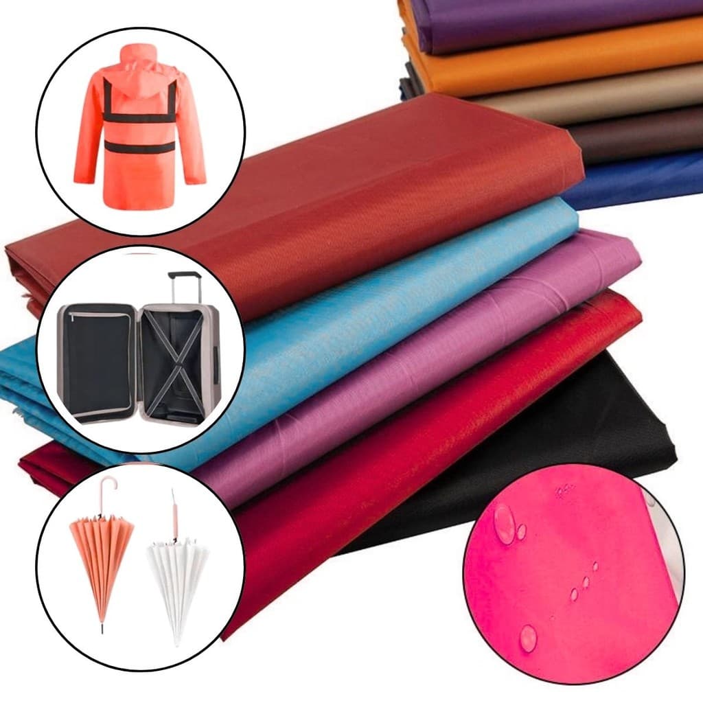 Tecido Nylon 70 Resinado Impermeável Guarda-Chuva, Forro - 5 Metros