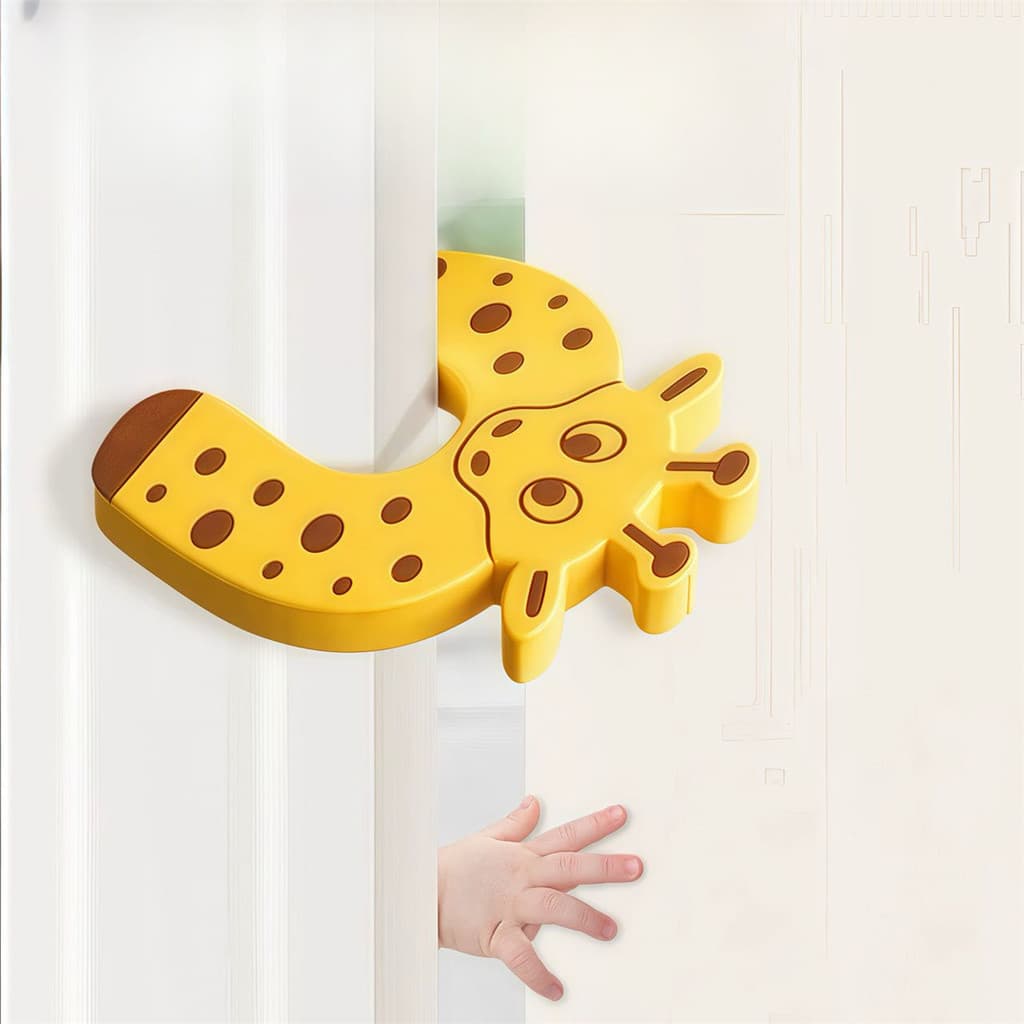 KIT 1-6PCS Protetor De Porta Infantil Salva Dedos Crianças Bebês Anti-Batida Protetor