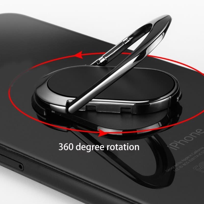 Suporte de anel de metal para celular suporte do carro.giratório 360 °
