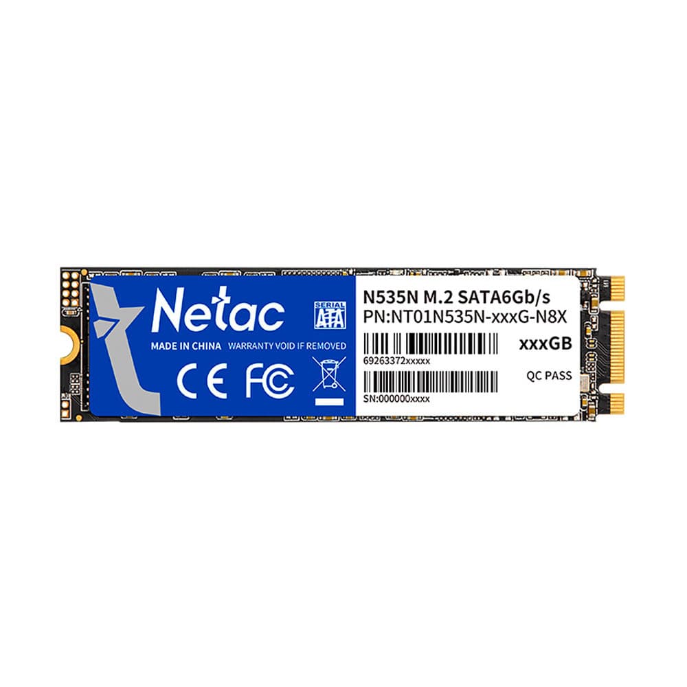 SSD 128GB N535N M.2 SATA Netac- NT01N535N-128G-N8X