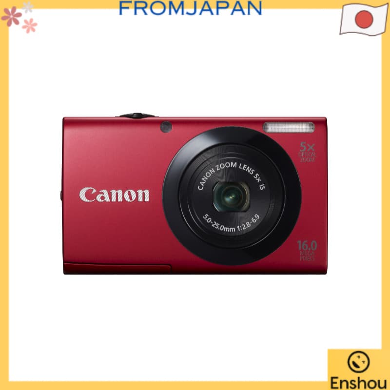 [USED][Direto do Japão][USED ITEMS]Canon Digital Camera PowerShot A3400IS Red Optical 5x Zoom Touch Panel PSA3400IS(RE)