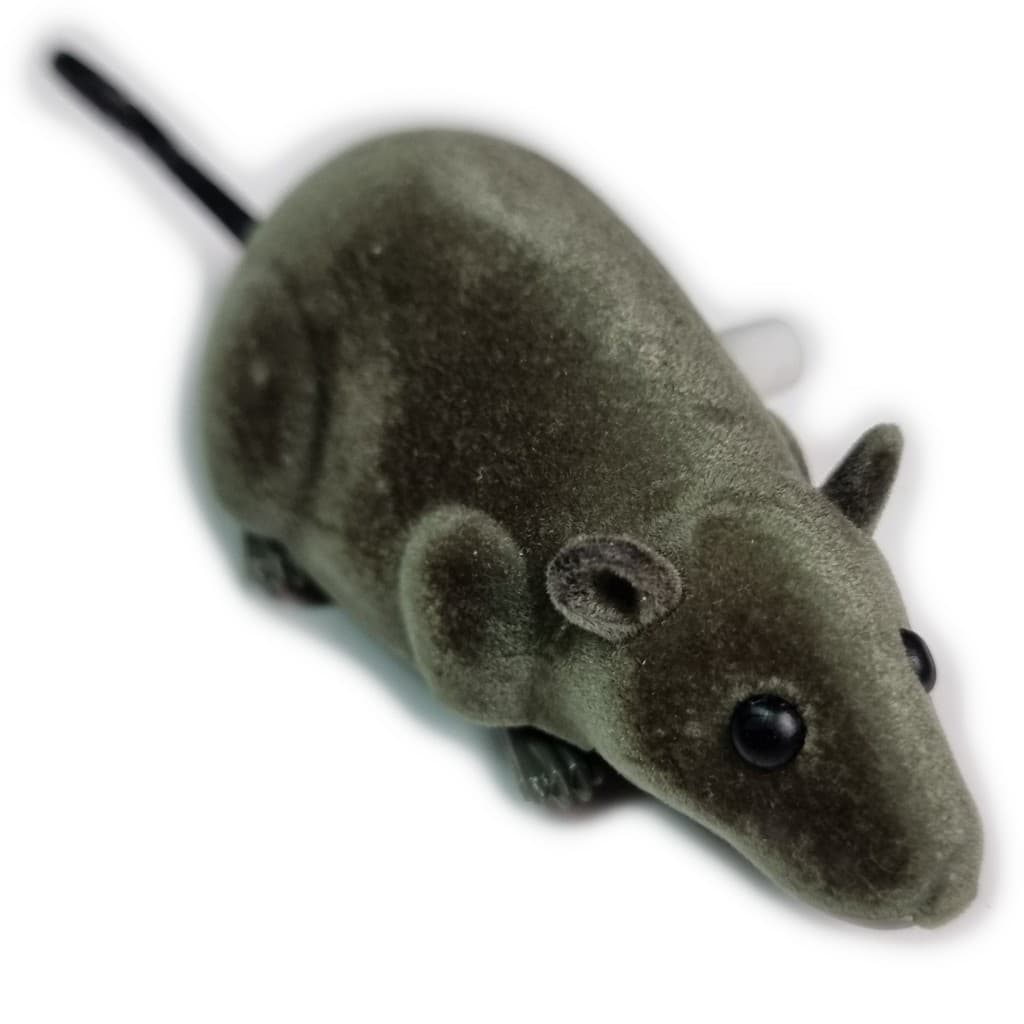 Rato Grande Realista De Fricção Pegadinha Decoração Susto