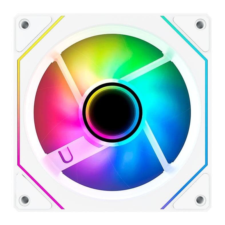 Ventoinha Acegeek Pandora, RGB, 1x120mm, Branco, AG-PANDORA-WH