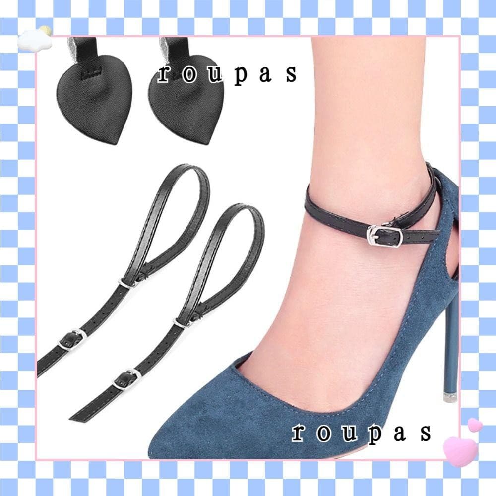 ROUPAS 1 Par Cinto De Sapato Ajustável Para Mulheres Pacote De Atacadores De Tornozelo