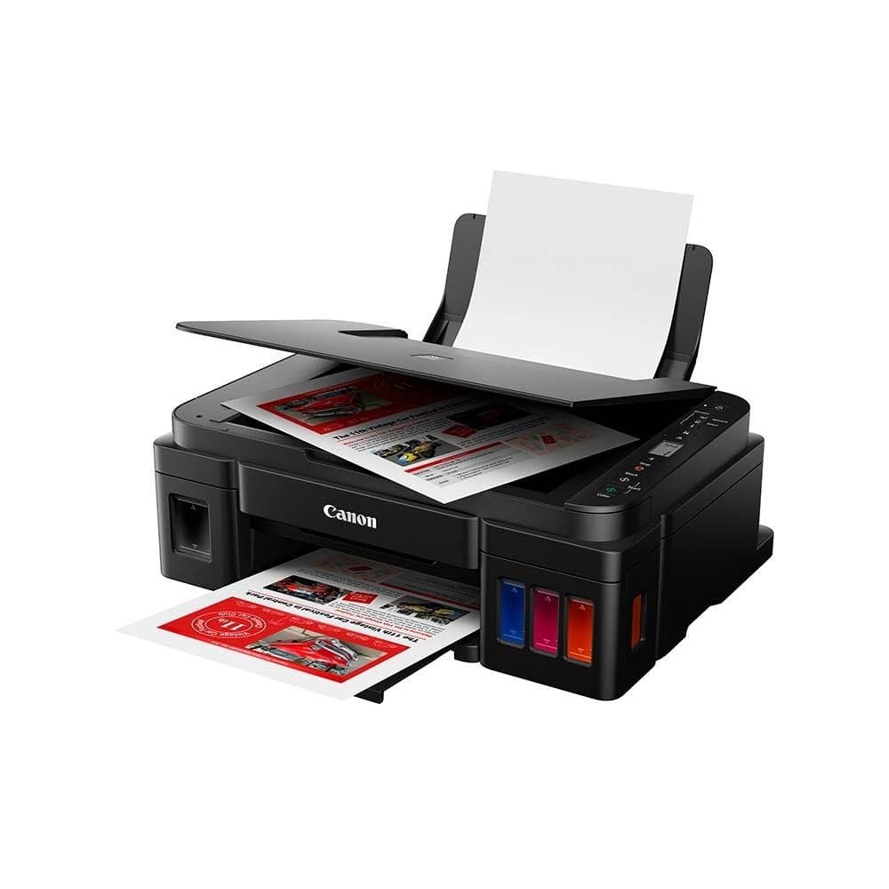 Impressora Multifuncional Com Tanque de Tinta Mega Tank G3110 Wifi Preta Canon