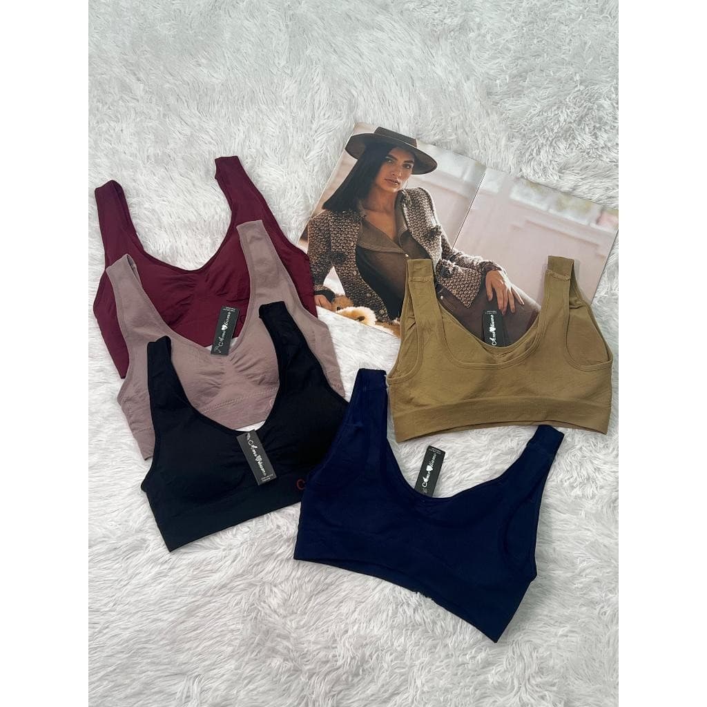 Amo&Tiamo Sutiã Esportivo com bojo Confortável Ideal Para Mulheres /fitness/Yoga/Esportes/ Top