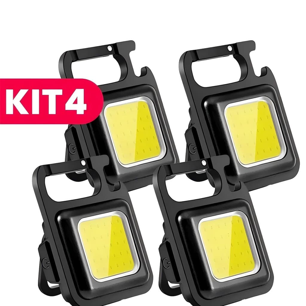 Mini Lanterna Com led Portátil/USB Recarregável 3 Modos De Luz Lanternas De Chaveiro E Abridor