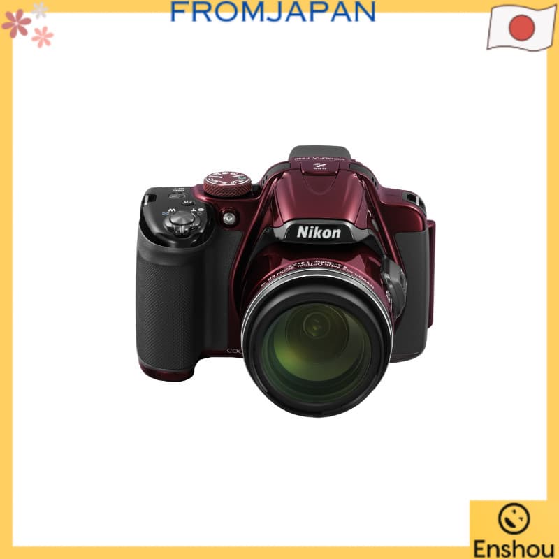 [USED][Direto do Japão][USED ITEMS]Nikon Digital Camera COOLPIX P520 Optical 42x Zoom Vari-angle LCD Red P520RD