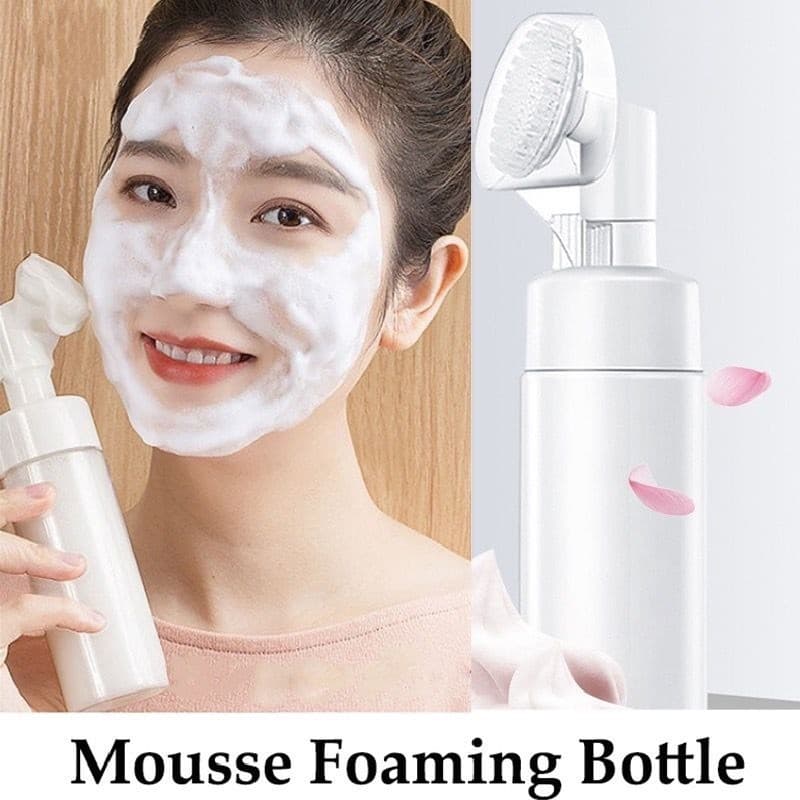 Pump Frasco Espumador 120ml ou 150ml Com Escova De Silicone