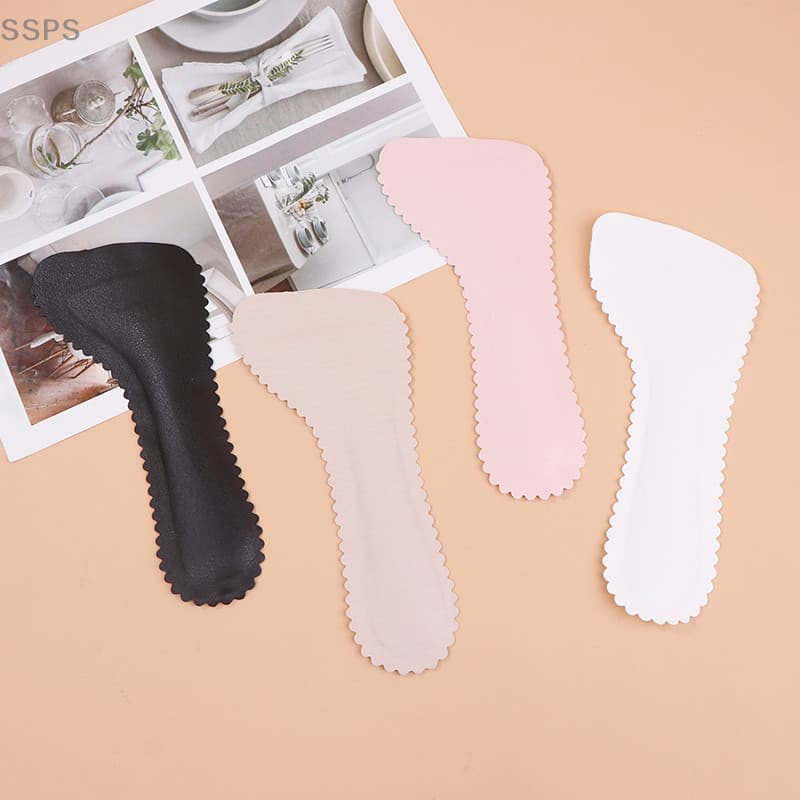 [SSPS] Palmilhas Sandálias Auto-Adesivas Antiderrapantes Femininas Sapatos De Salto Alto Respirável Adesivos Macios Para Sola Ortopedia Inserções FAH