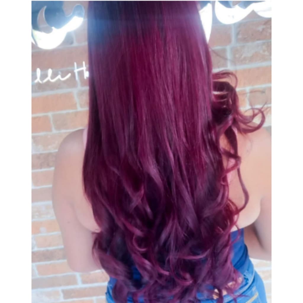 (Melhor Precos)Aplique Tic Tac Removivel Liso Ondulado Idêntico Ao Humano Longo Com Volume