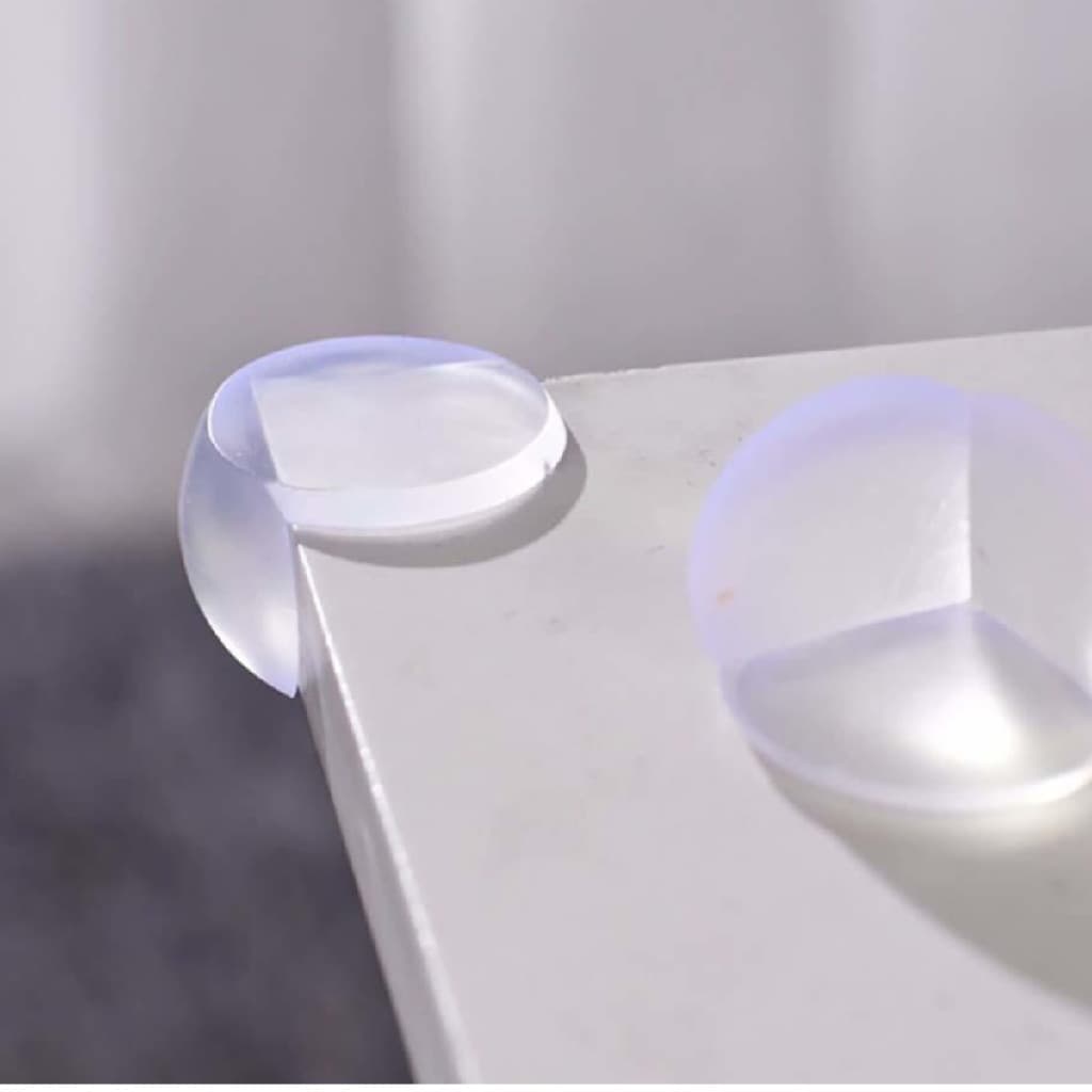 10 Protetores De Quina Silicone Mesa Seguranca Para Criancas E Bebes Protetor Anti-colisao