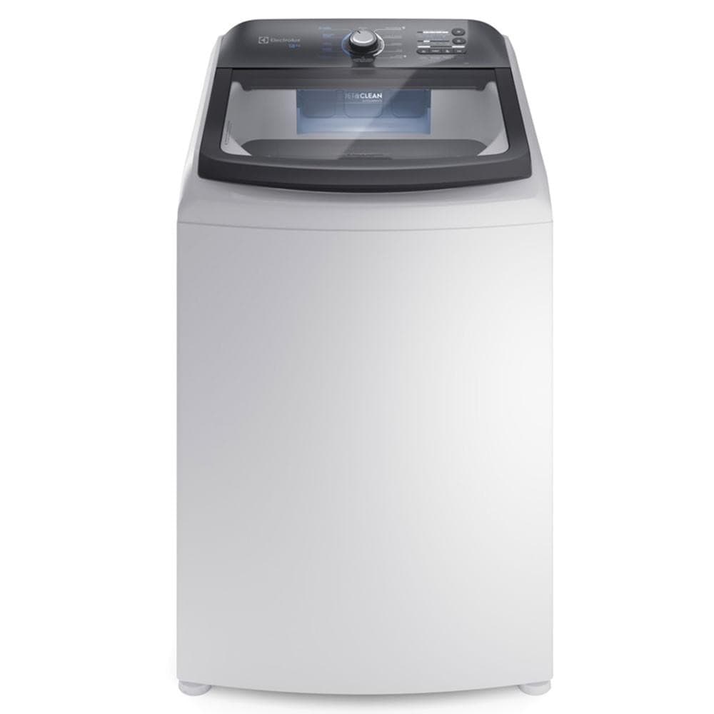 Lavadora de Roupas Electrolux 18kg Efficient Branca com Cesto Inox e Jet&Clean - LEE18
