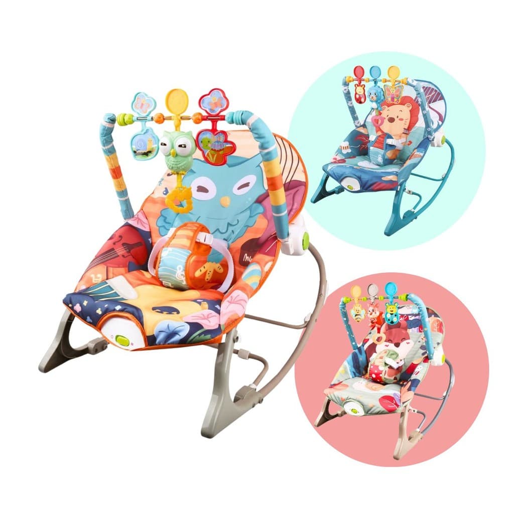 Cadeira de Descanso e Balanço Bebê Musical Funtime Maxi Baby