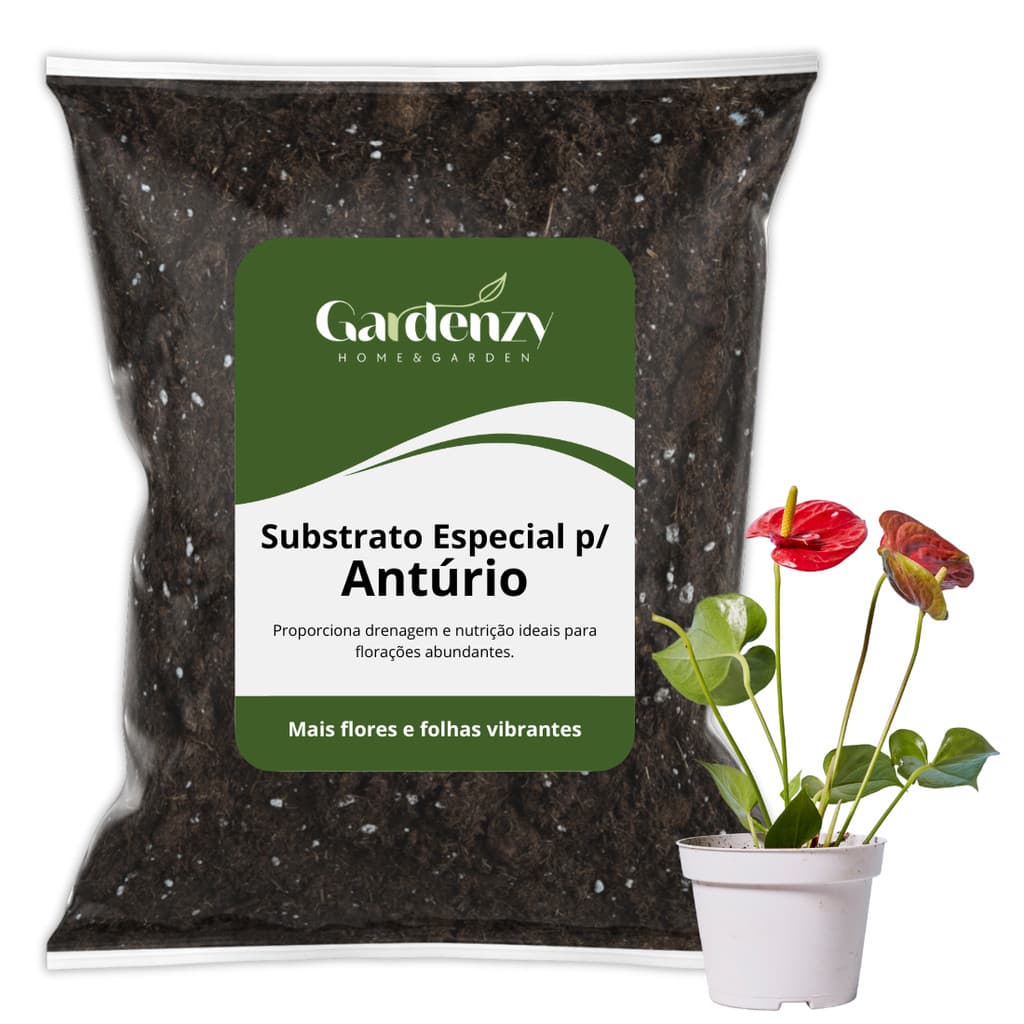 Substrato para Antúrio – Flores Vibrantes e Crescimento Saudável