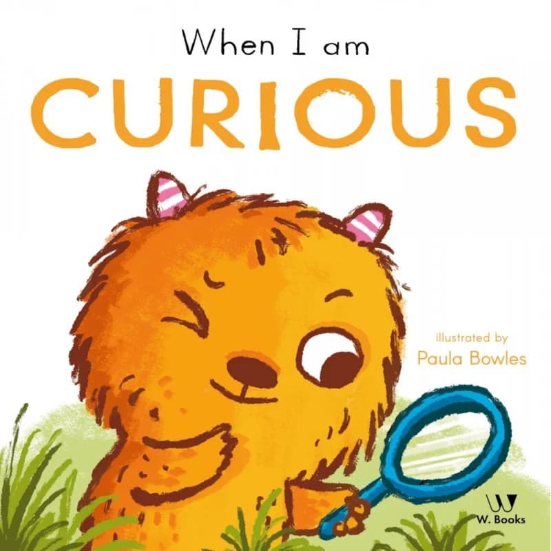 Livro Cartonado - When I Am Curious - em inglês - W. Books
