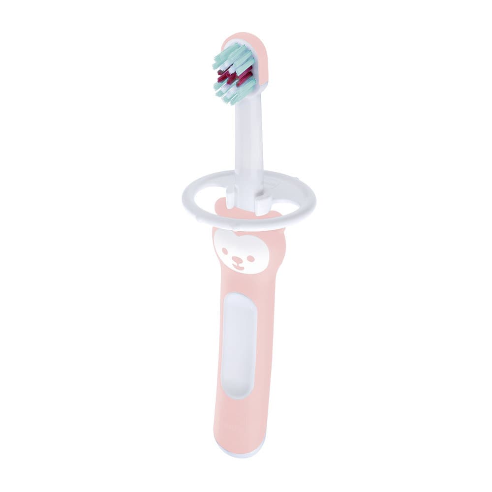 Escova Dental Bebê Mam Baby's Brush 6+ Meses Rosa