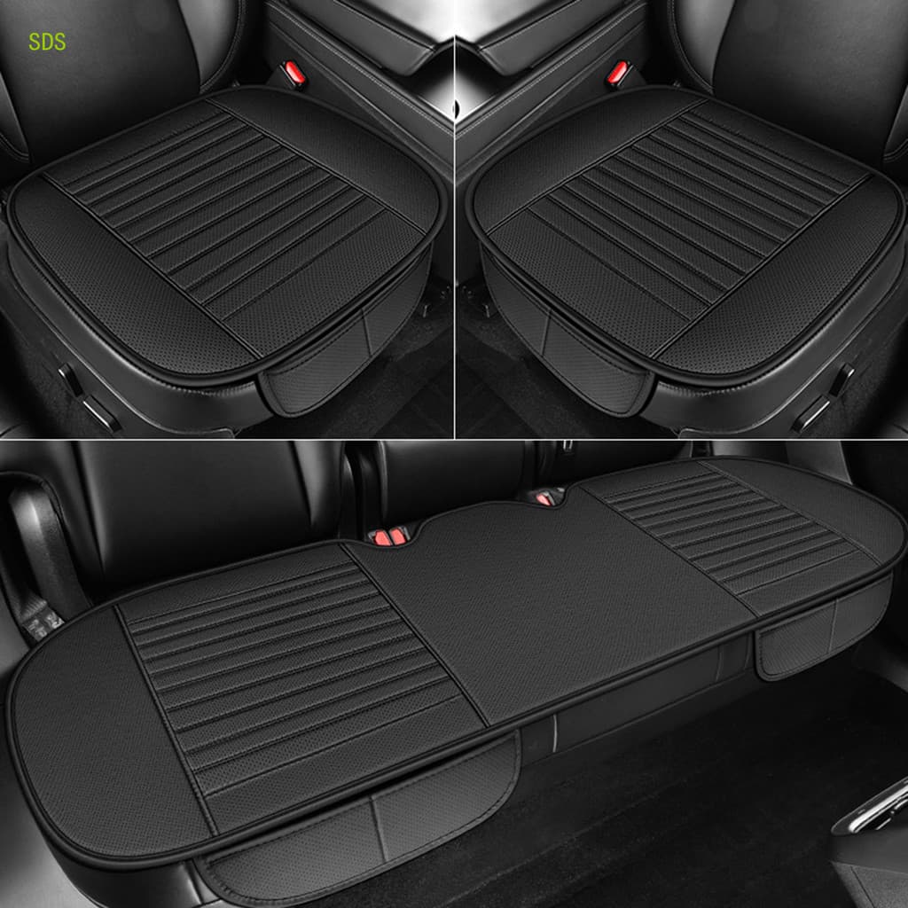 SDS Universal Capa De Assento De Carro Protetor Meio Pacote Sem Encosto Antiderrapante Almofada Dianteiro/Traseiro