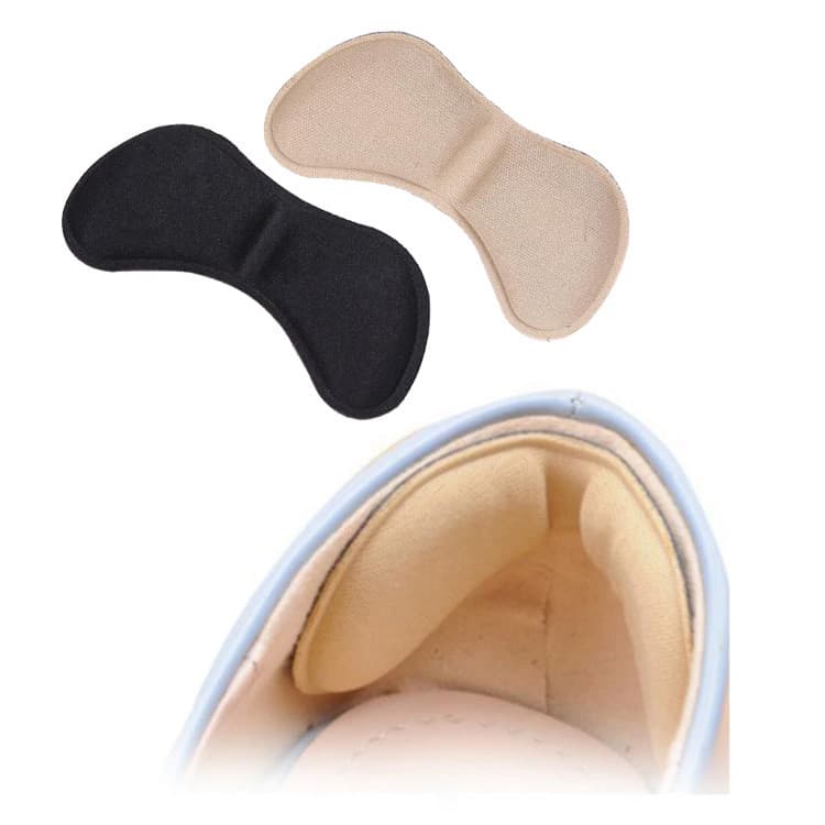1 Par Protetor Calcanhar Auto Adesiva Espuma Ajuste Sapato