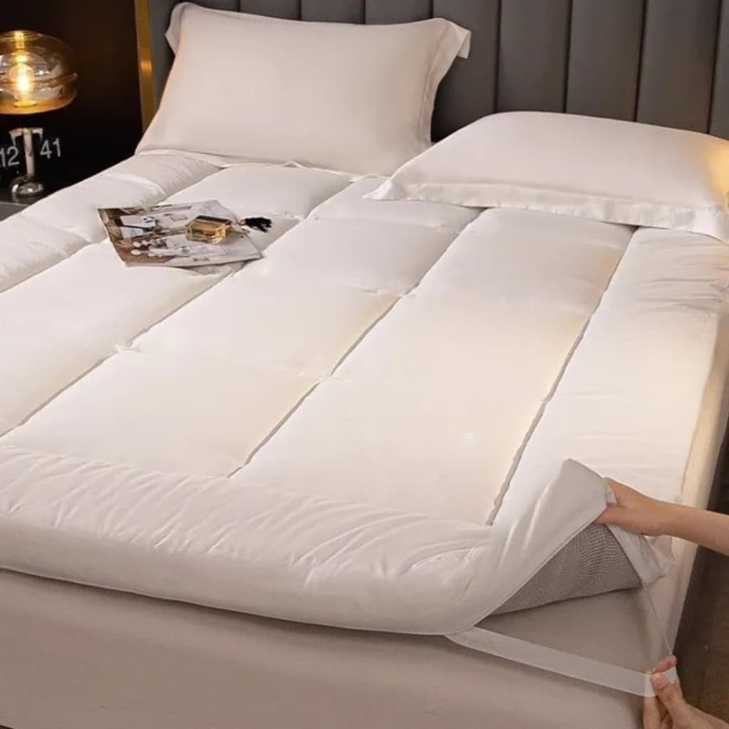 Protetor De Colchão Pillow Top Cama Box Macio Ortopédico Envio Imediato Menor Preço