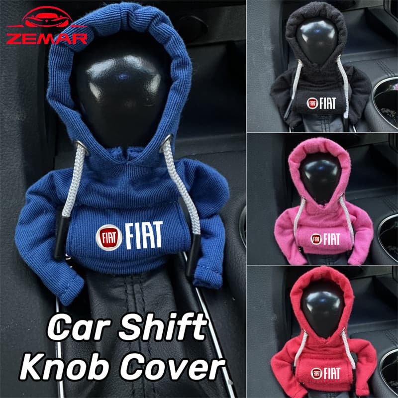Capa Para Botão De Mudança De Carro Fiat Criativo Com Capuz Universal Alça Tampa Da Alavanca Do Marcha Uno Toro 500 Bravo Punto Palio Argo Stilo Strada Mobi