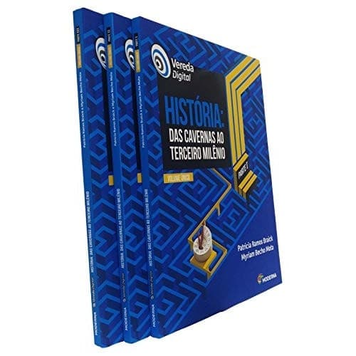 Vereda digital historia  Volume Único 3 volumes de Patrícia Ramos Braick 7477389
