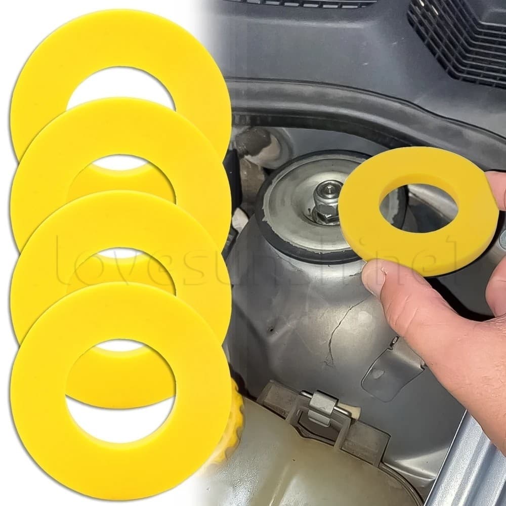 Junta Amortecedora Para Carros-Auto Frontal Da Torre De Suspensão-Amortecedores De Bucha De Borracha À Prova De Choque , Duráveis , Fáceis De Instalar-Almofada Silenciadora