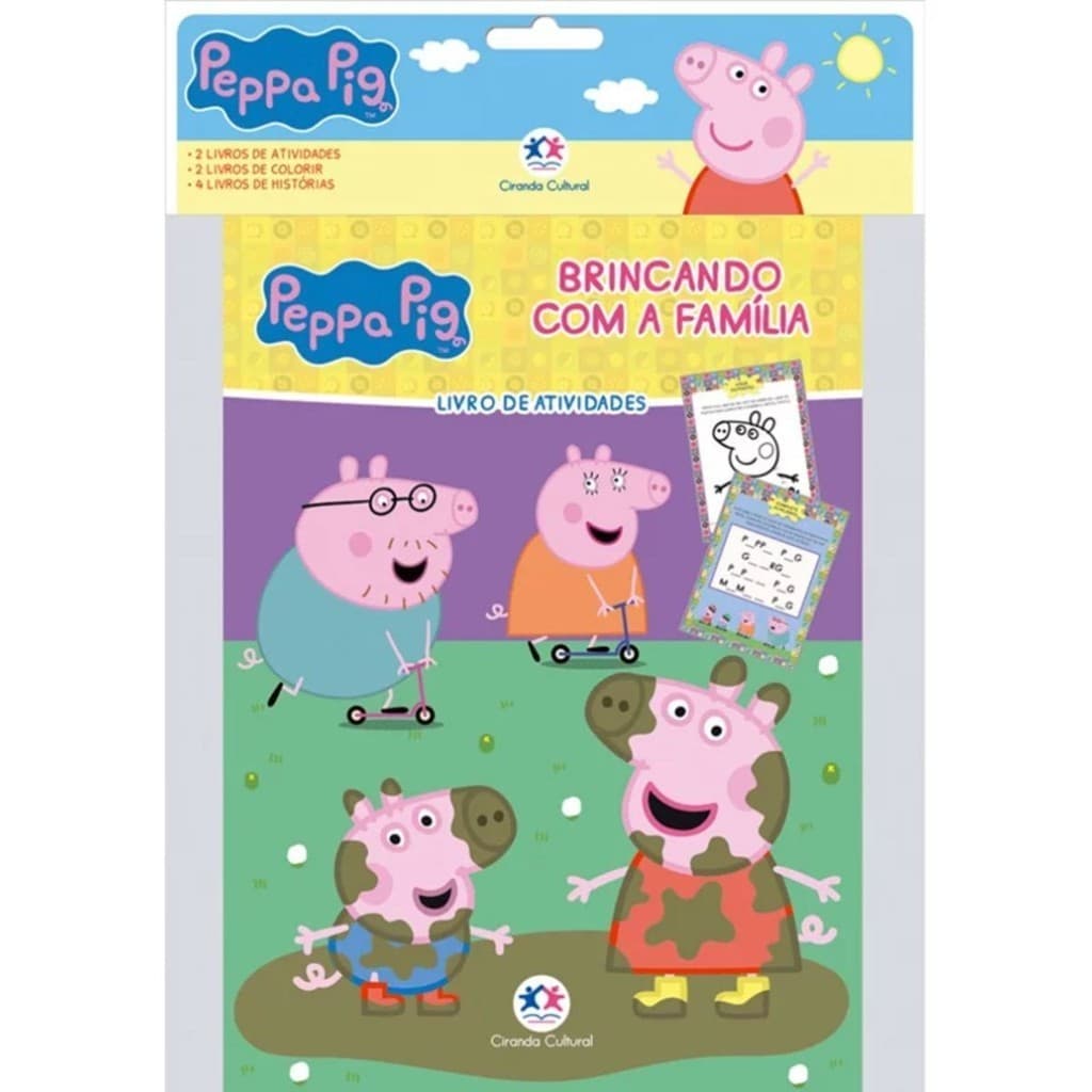 Peppa Pig Kit com 8 Livros | Embalagem econômica | Ciranda Cultural