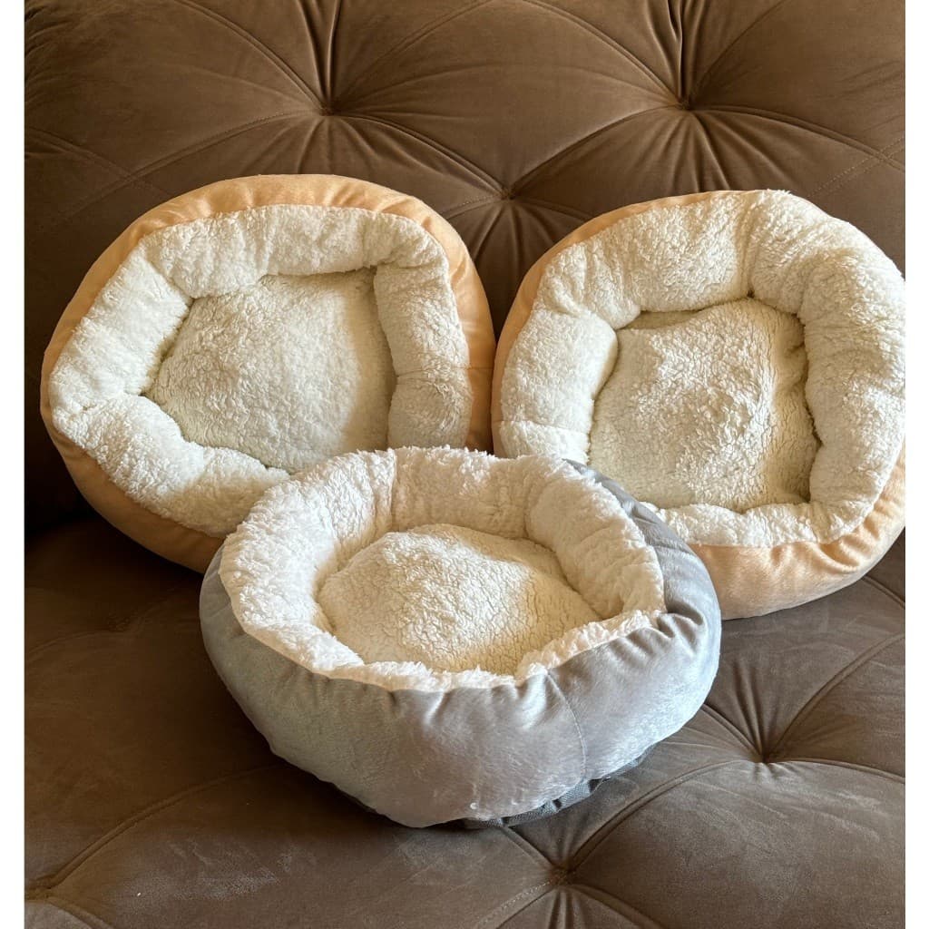 Caminha sherpa para pets cachorro gato 50x50cm cama - Pet