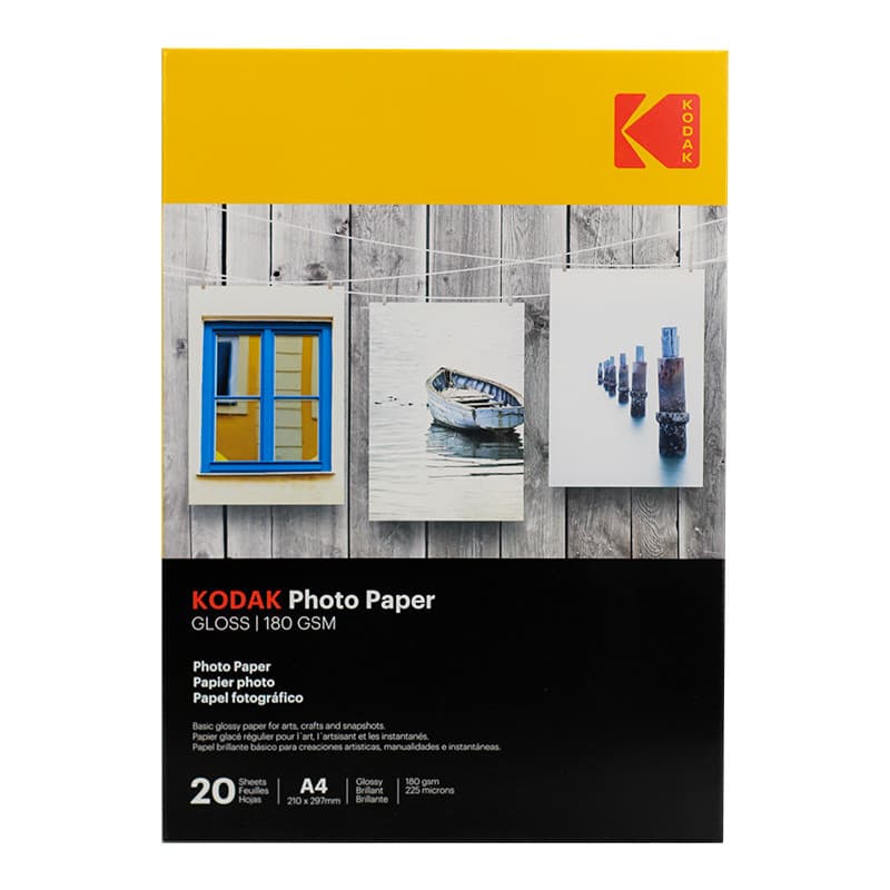 Papel KODAK 180g A4 20 Folhas - CGP180