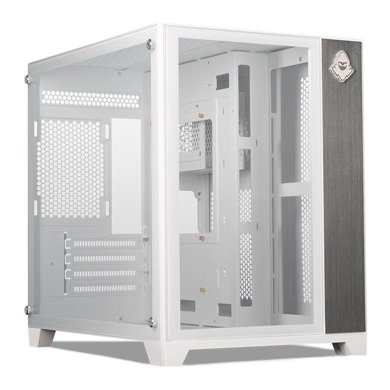 Gabinete Gamer Mancer CV300, Mid-Tower, Lateral de Vidro, Branco, MCR-CV300-WH
