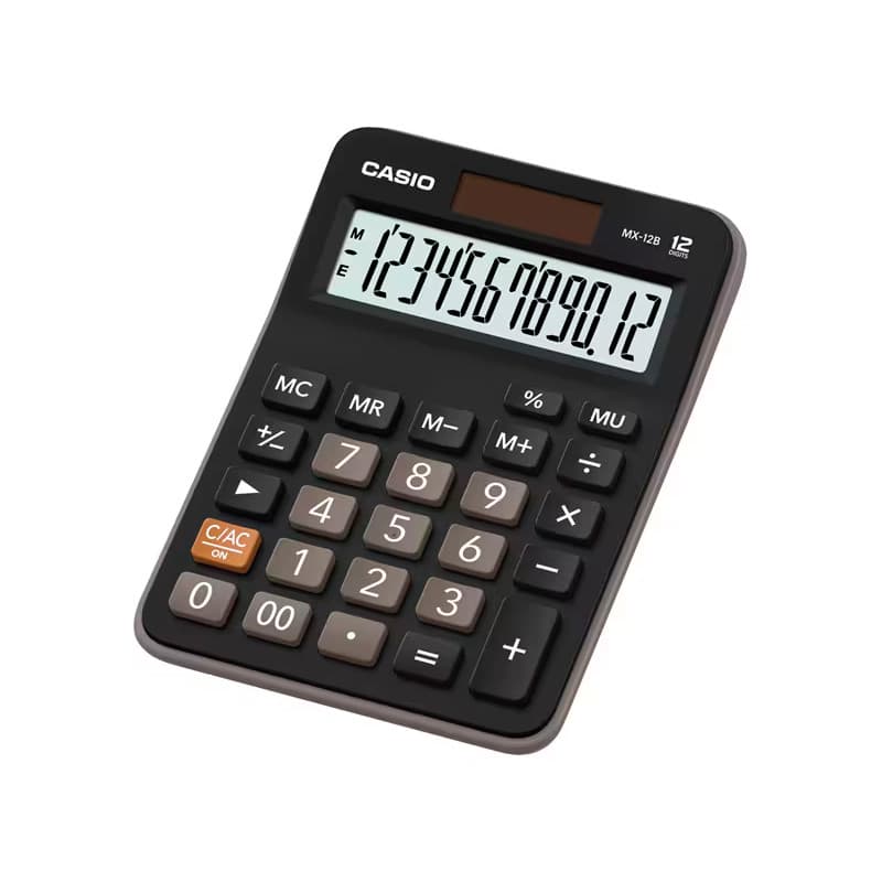 Calculadora de mesa 12 dígitos MX-12B Casio