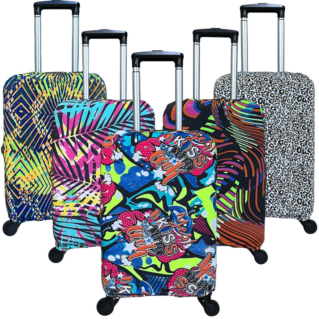 Capa de mala estampada exclusiva lançamento