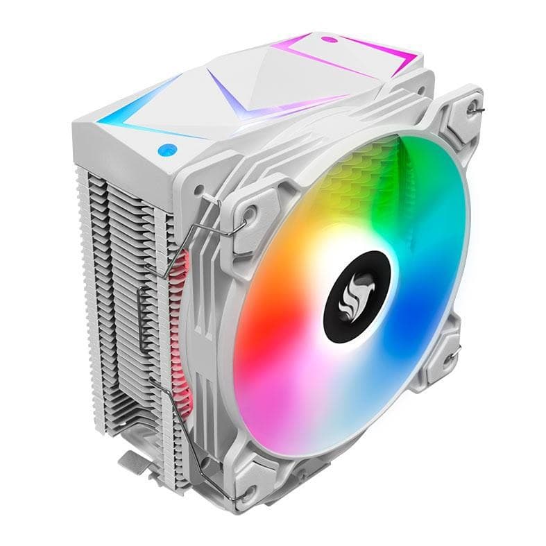 Cooler Para Processador Pichau Falcon, ARGB, 120mm, Branco, PG-FLCARGB-WH01