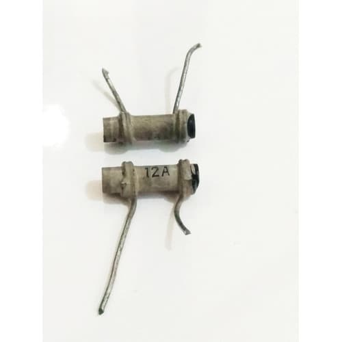 Kit 02 Capacitor Cerâmico Tubular 12a Vintage.