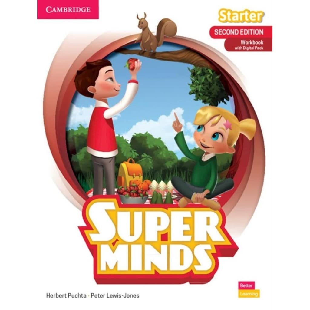 Super Minds Starter Workbook With Digital Pack British English 2Nd Ed