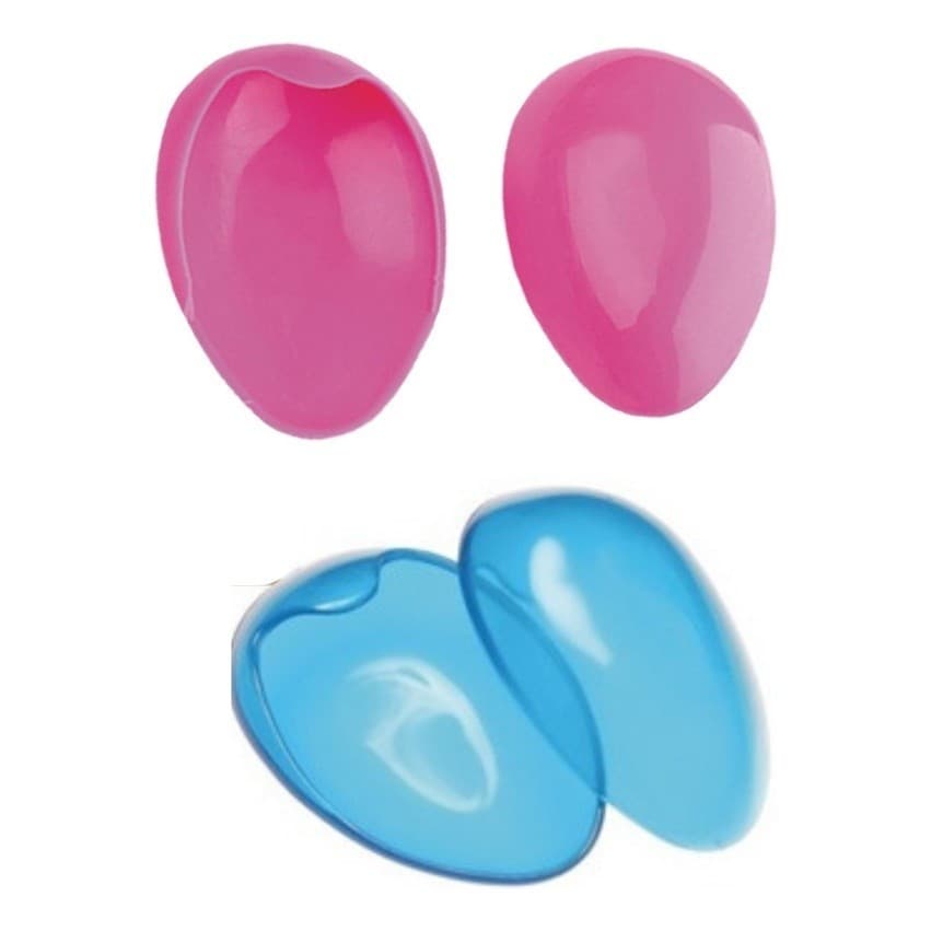 Protetor De Orelha Silicone Flexível (2 Par) Cores Sortidas | Broto Beleza