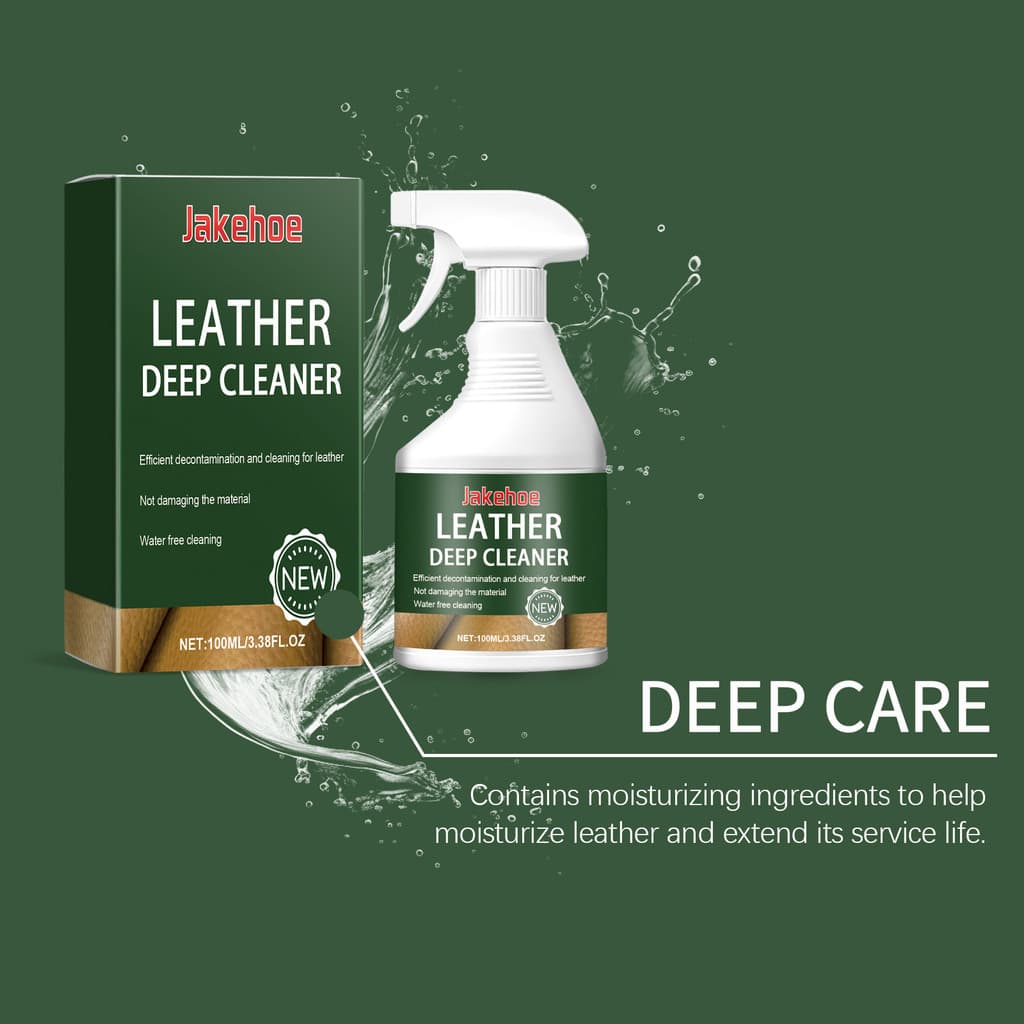One PC 100ml Jakehoe Leather Care Polish Para Assentos De Sofá E Estofamento , Limpeza Manutenção-CHIBEL