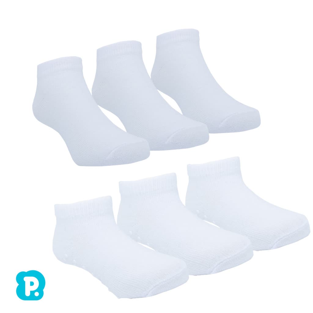 KIT MEIA LISA C/3 PARES NO TAG UNISSEX PIMPOLHO