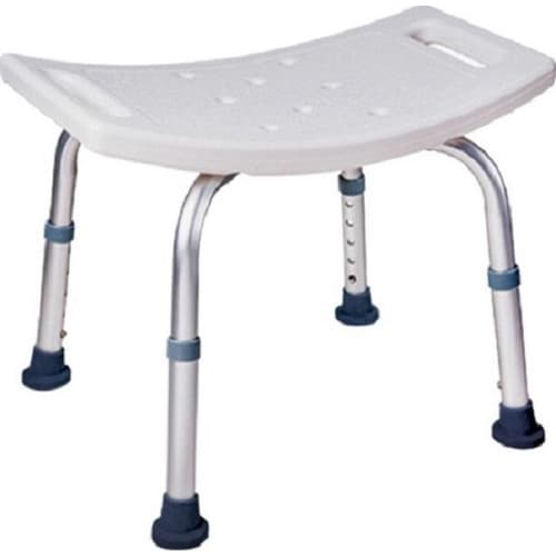 Banco Para Banho Dellamed Em Alumínio Regulagem De Altura até 135kg