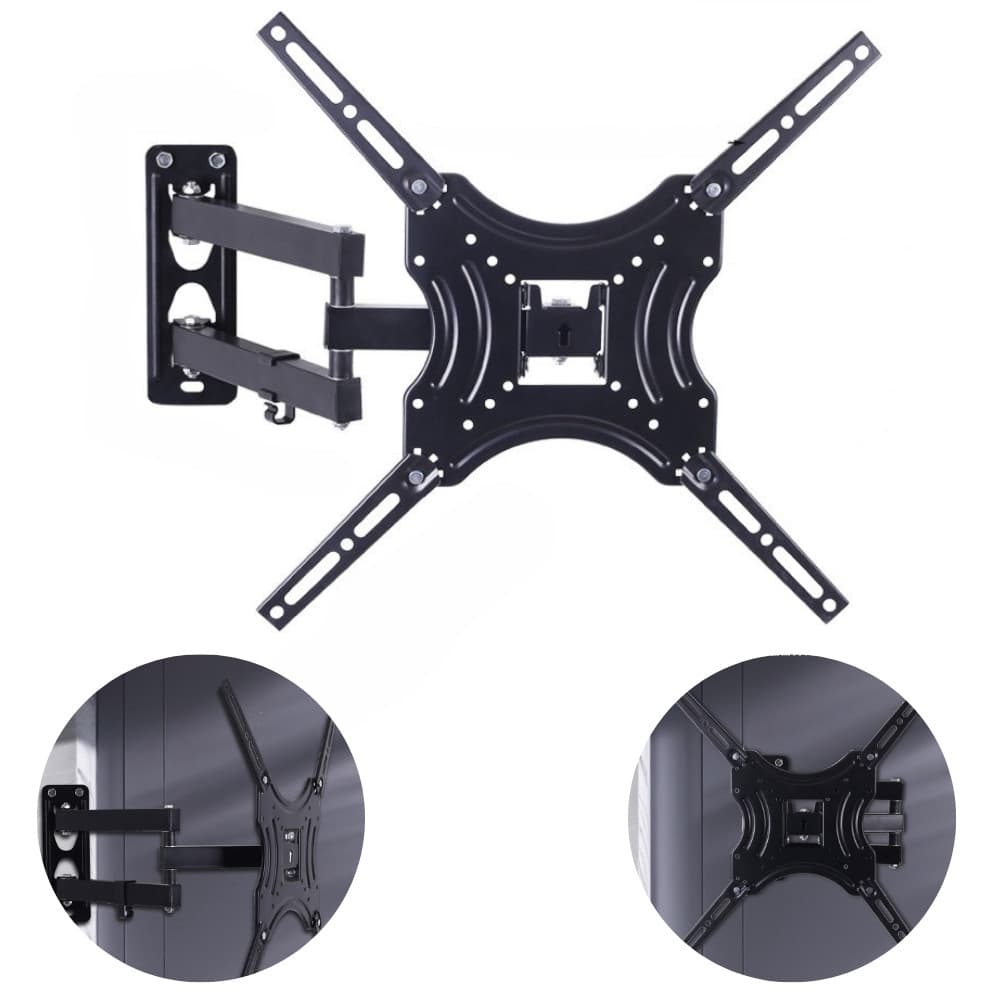 Suporte Para TV 14" A 55" Lcd Led Articulado Preto Deend