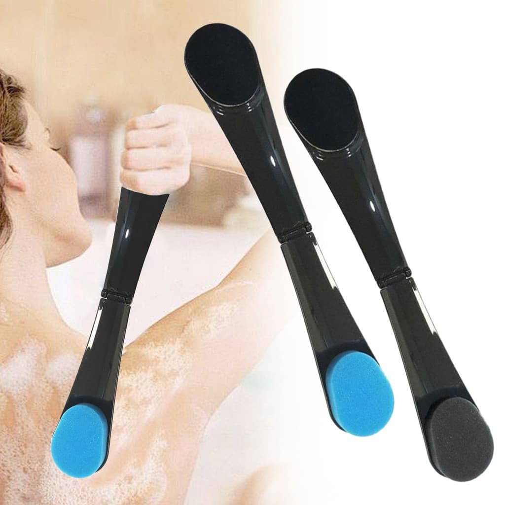 Aplicador De Loção Dobrável Com Cabo Longo , Para Costas Autobronzeamento , Cremes , Protetores Solares E Pomadas , 1 Pe