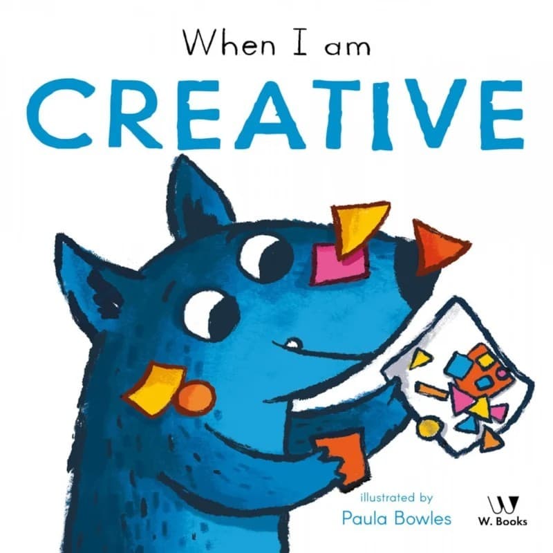 Livro Cartonado - When I Am Creative - em inglês - W. Books
