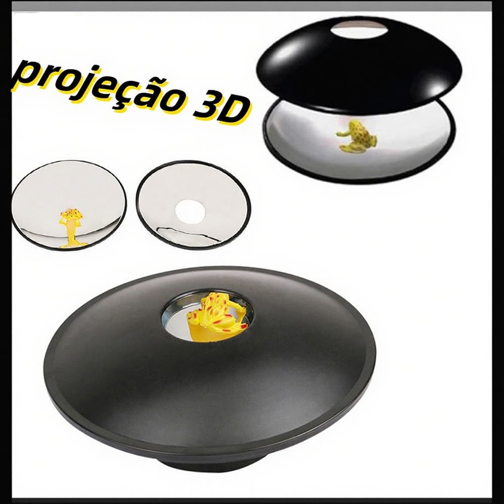 Brinquedo Imagem Óptica Mágica Projeção 3d Mirascope Projeção De Imagem Fabricante De Holograma