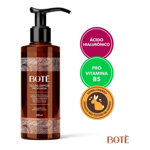 Gel De Limpeza Facial Botè Com B5 e Ácido Hialurônico 200g