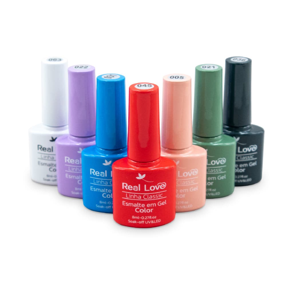 Esmalte em Gel - Linha Color - 8ml - Real Love