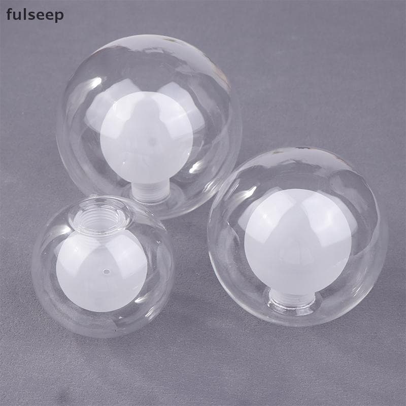[fulseep] Em G9 Globe Glass Shade Substituição Transparente Branco D80mm D100mm D120mm Fitter Abertura Abajur G9 Capa BR