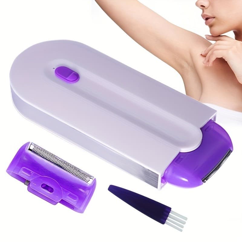 Depilador a Laser Aparelho Elétrico Feminino Masculino Unissex Facial Corpo USB Portátil Removedor de Pelos Recarregável