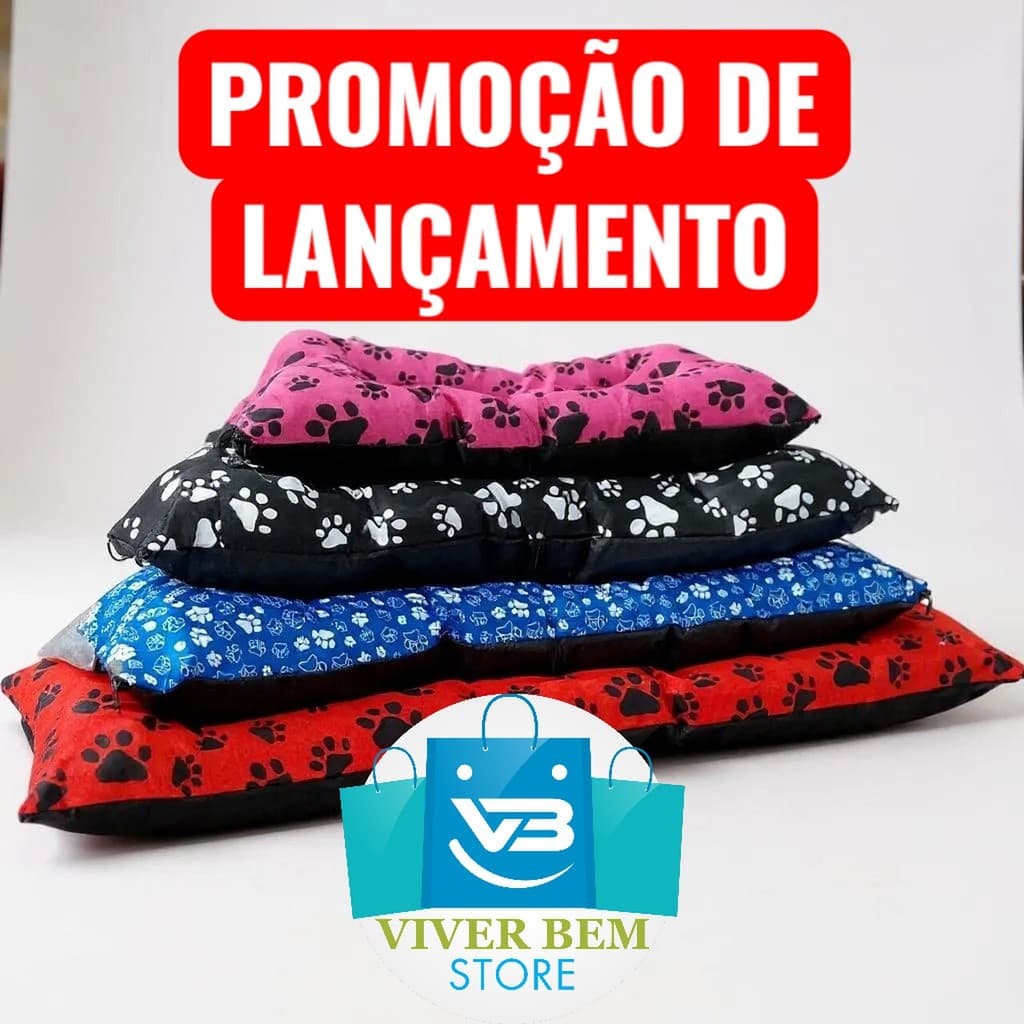 Cama PET Colchonete com zíper e fundo impermeável